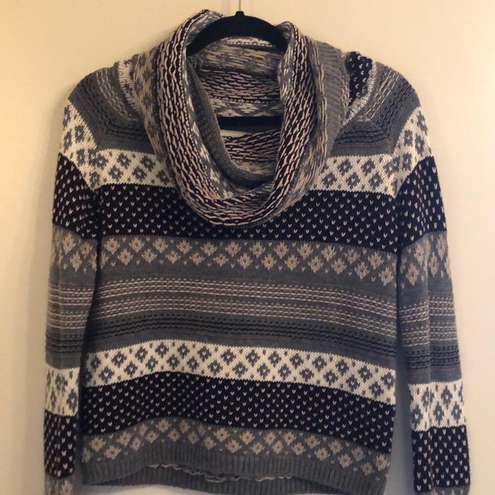 Cowl Neck Winter Sweater